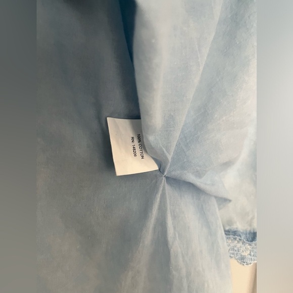 Be Boho womens cotton top blue size S/M - Picture 3 of 5